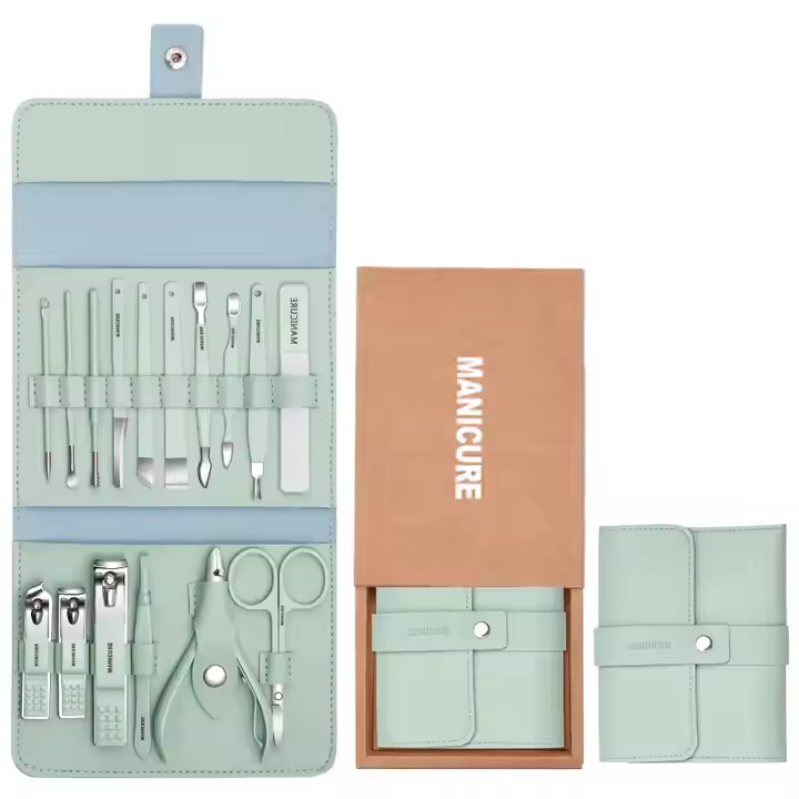 Stainless Steel Manicure Set Pedicure Tool 16 Pcs Manicure & Pedicure Set